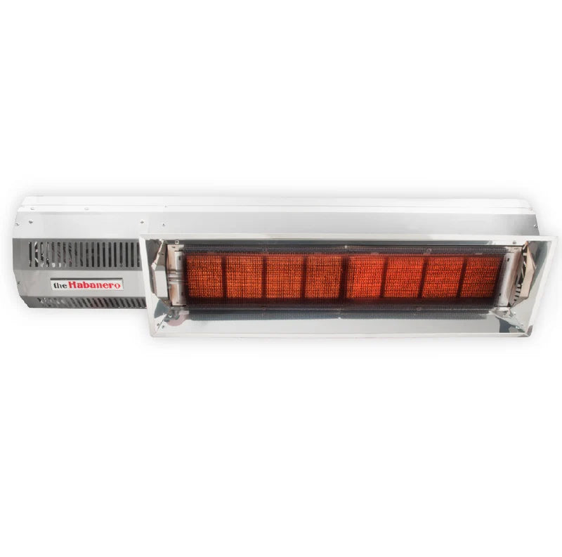 Infratech HAB40NS - Habanero 2 stage heater hanging infrared SS NG 48"