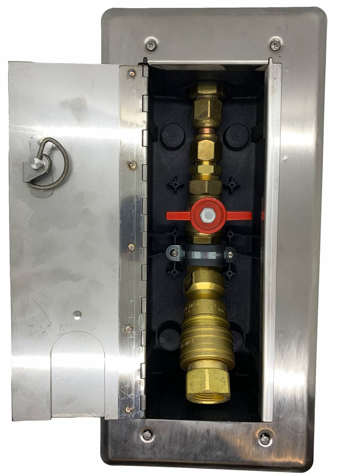Versatile Gas Plug-Concrete Deck - 3/4" Quick Disconnect (VGP-CD-75)
