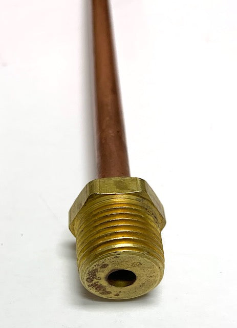 H. Paulin K520 Propane Copper Hogtail - POL x 1/2" x 12" LONG (ME1648L-12)