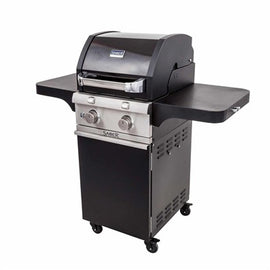 Deluxe Black 2-Burner Gas Grill