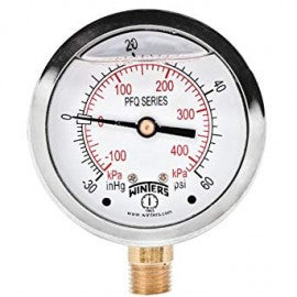 Gauge - 4" Liquid Filled - 60 PSI (6211-60)