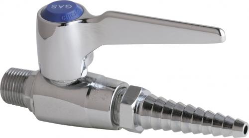 Ball Valve c/w 10 Serration Hose Tip Teflon Seal & Viton O Rings & Check Valve