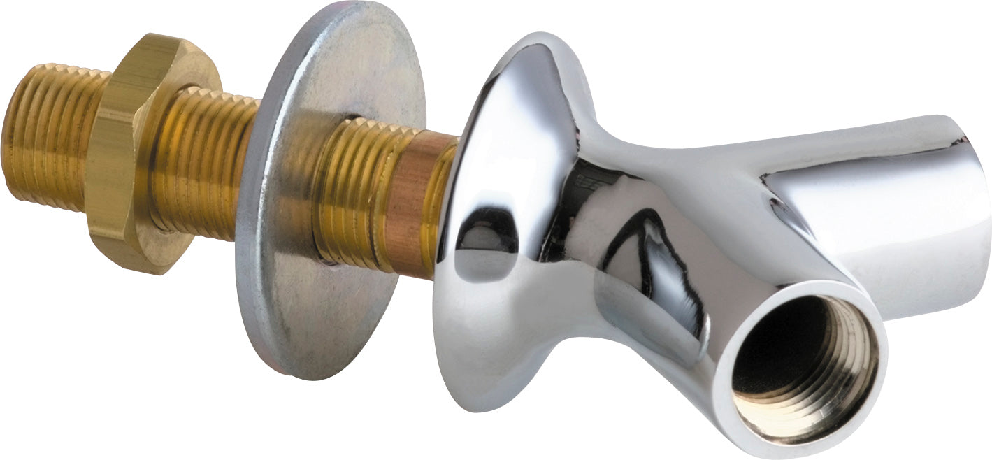 Flange Double Outlet - "Y" Pattern - c/w Shank