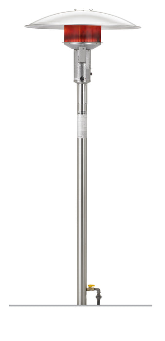 Patio Heater - NG Permanent Electric Ignite Stainless Steel