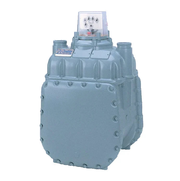 American Meter AL1000TC-IT - 1 1/4 " METER IMP VDREAD 1 CU FT REV TEMP COMP 45LT