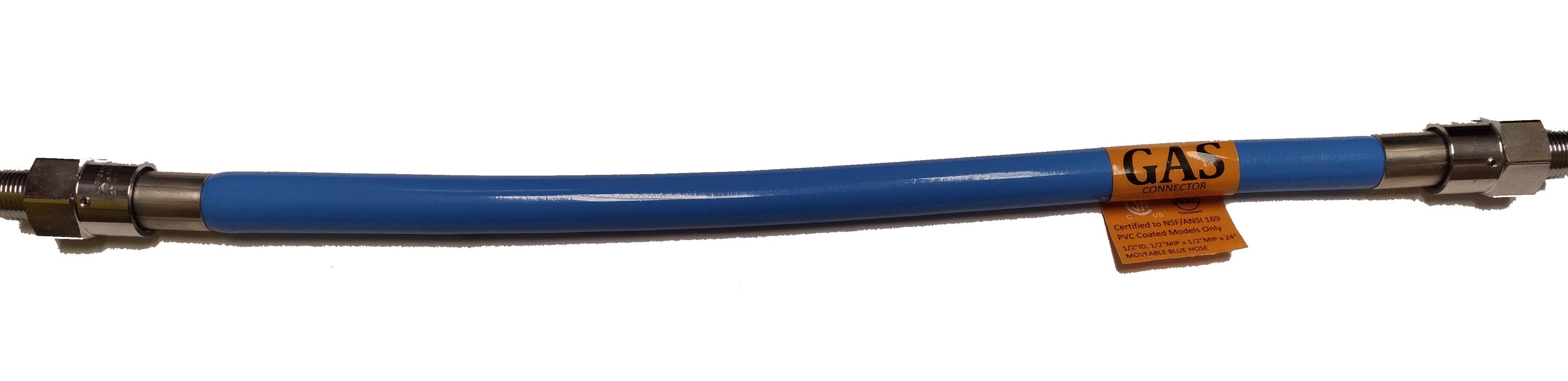 Flex Connector 1" x 48" (Blue hose for Moveable Hose)