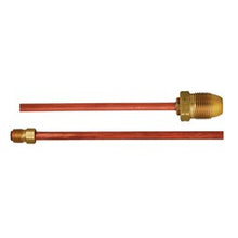 Fairview CP-2430 - Copper Pigtail, Pol x 1/4" - 30" Long