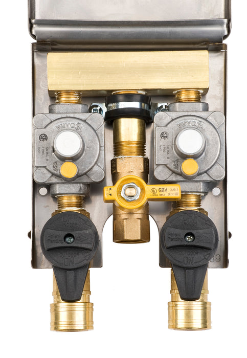 Burnaby Mfg. G0101-SS-TIMER-50 - Gas Timer Outlet Box 1/2" x 3/8" QD SS
