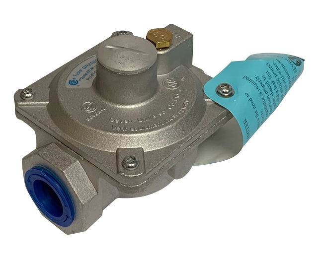 Seven Universe Gas Regulator, Low Profile, for Propane and Natural Gas, GR400-75