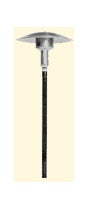 Patio Heater - NG Permanent Electric Ignite 24 Black