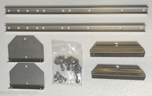 SunPak Bracket Mounting Kit for S25 / S34 Patio Heaters - Stainless Steel