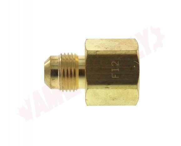 Connector 3/8 FL x 1/2 FIP (D46-6D)