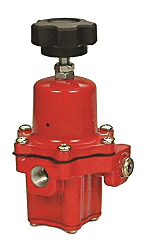 Fisher LP-Gas Equipment, 67CH-743, 1/4" FNPT Connections, High-Pressure Regulator, Outlet: 3-35 PSI, Handwheel Adjustment, Vent, UL Listed