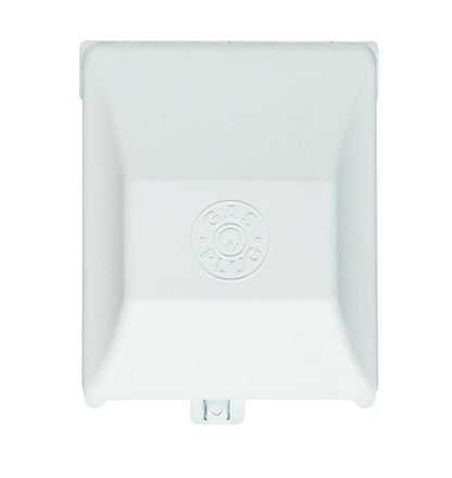 Gas Outlet Box - Burnaby Manufacturing 1/2 PSI Surface Mounted NG / LP Plug, PVC, White (G0101-6W-50)