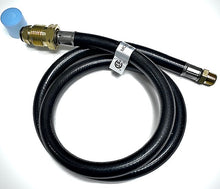 Propane Hose Pigtail - POL x 1/4 MIP X 24" LONG
