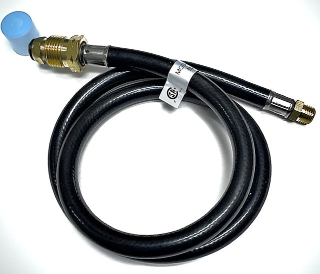 Propane Pigtail Hose - POL x 3/8 MIP X 24" LONG
