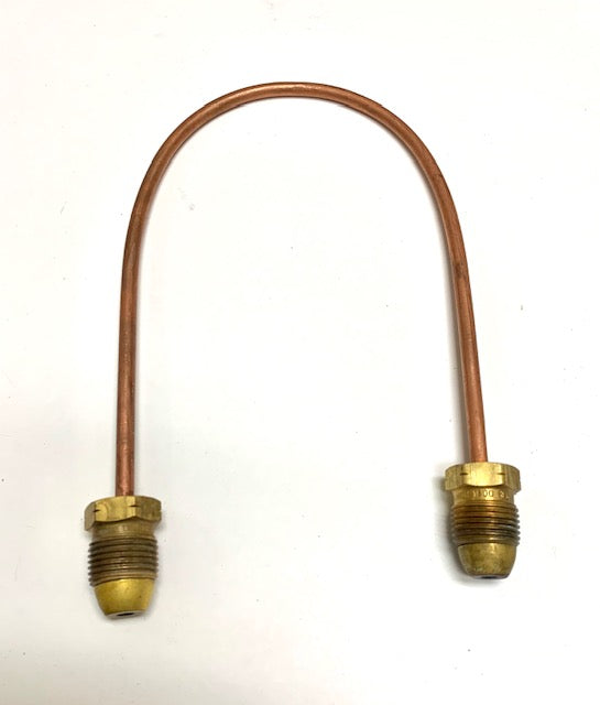 H.Paulin K840 POL x POL. Econ. 7/8" Hex. 1/4" Tube Pigtail - 18" (ME1664-18)