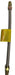 Flexible Gas Line, Appliance Connector Hose, 1/2" MIP x 48" Long