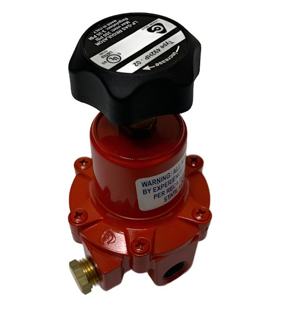 Cavagna Kosan Propane Regulator with Handwheel Adjustable Output - 1/4" NPT [492HP-02]
