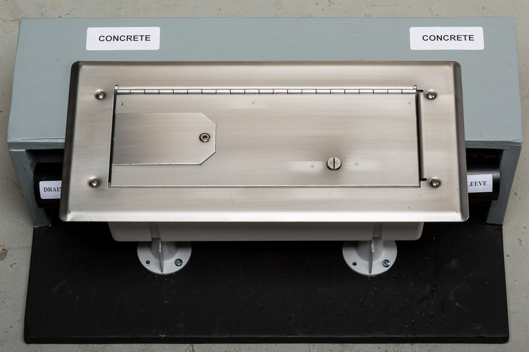 Burnaby Manufacturing Versatile Gas Plug Concrete Deck Box