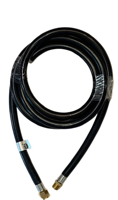 BBQ Grill Propane Hose, Male to Flared Female 3/8 X 25'