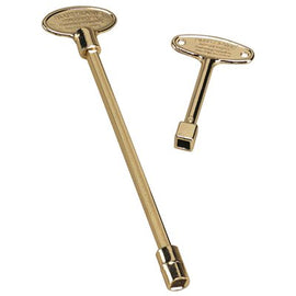 Log Lighter - Polished Brass Key - 8"